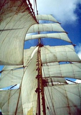 Sedov, foremast