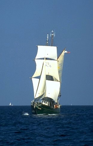 The Irish brigantine Asgard