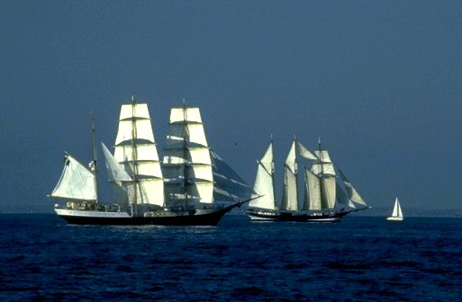 barque Gunilla and schooner Oosterschelde