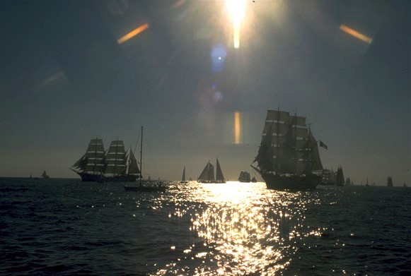 Cutty Sark Race start off St Malo