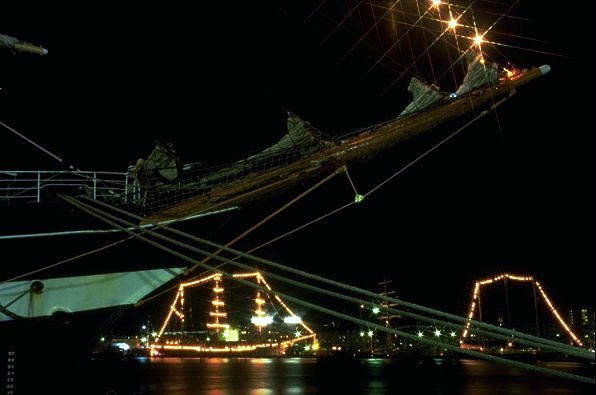 Aalborg at night