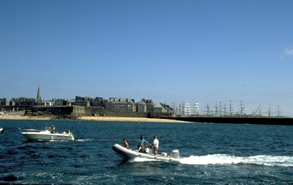 St. Malo from sea