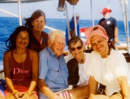 Juen, Sue, Andy, Tony, Kay, Ina and Tiger