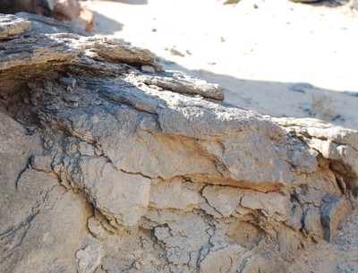 Granitvorkommen an der Oberfläche Granitoberfläche