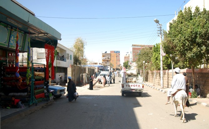 Straße in Darau Darau