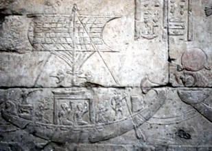 Fest der schönen Begegnung, Edfu Barke beim Fest der schönen Begegnung