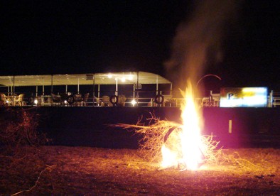 Feuer am Nil Lagerfeuer am Nil