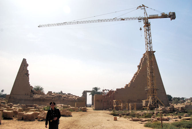 9. Pylon in Karnak