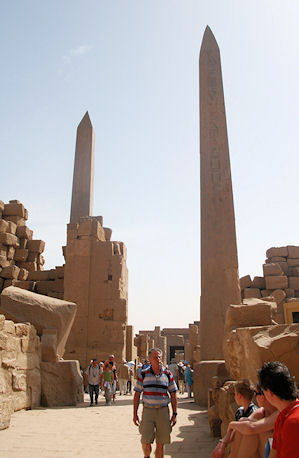 Mittelachse von Karnak