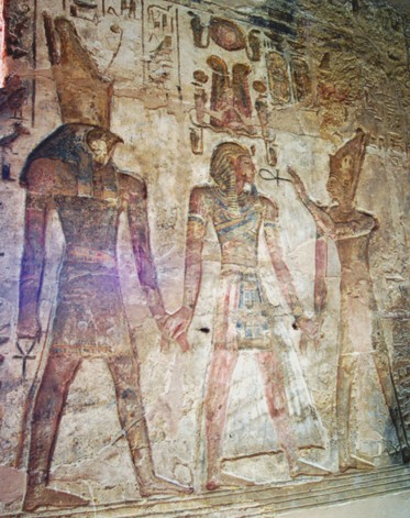 Horus, Ramses und Osiris