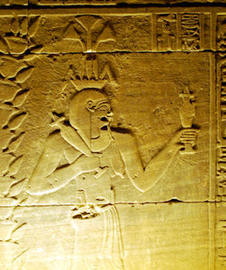 Gott Hapi in Kalabscha Hapi