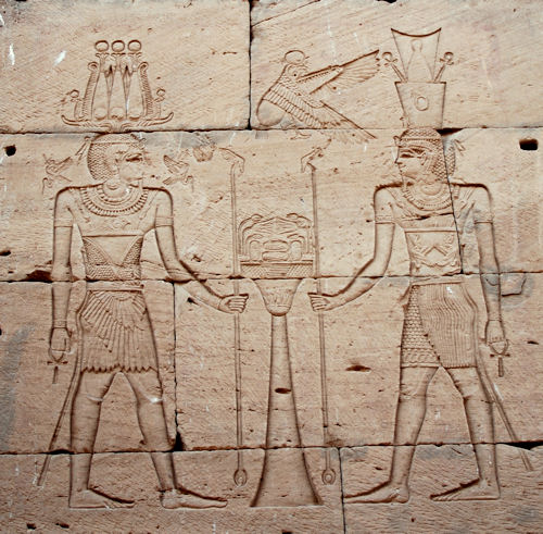 Mandulis von Kalabscha Mandulisdarstellung in Kalabscha