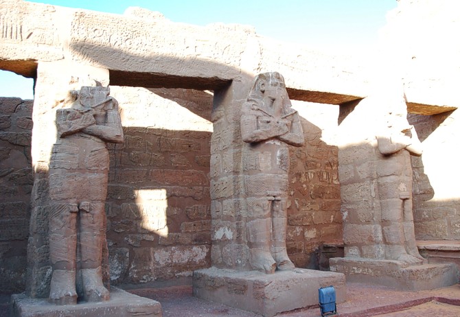 Säulenhof von Wadi el Seboua