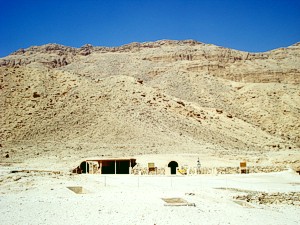 Das geschlossene Grab der Nefertari