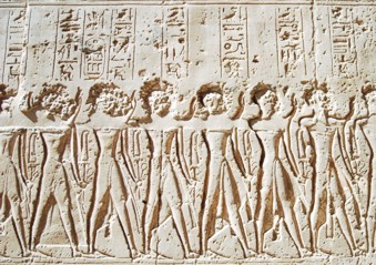 Einige der ca. 50 Prinzen Die Prinzen Ramses II.