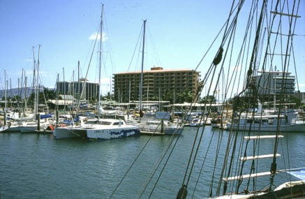 The yacht harbour