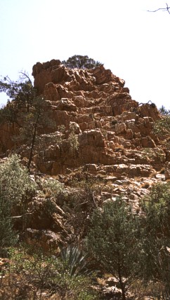 Entering Standley Chasm