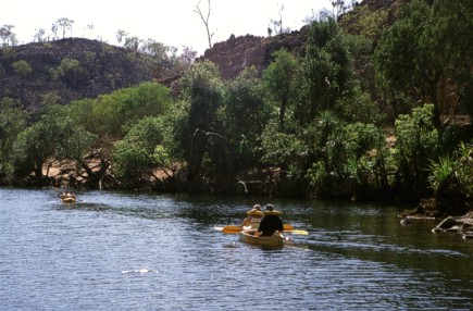 the beginning of Katherine gorge