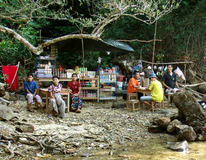 Local shop on the island of Lampi Local shop on the island of Lampi