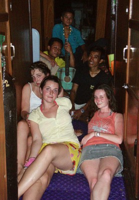 in the companionway