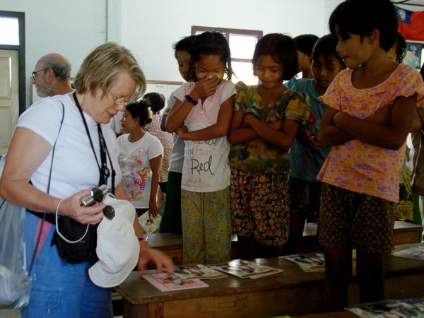 Visiting a Moken school Visiting a Moken school