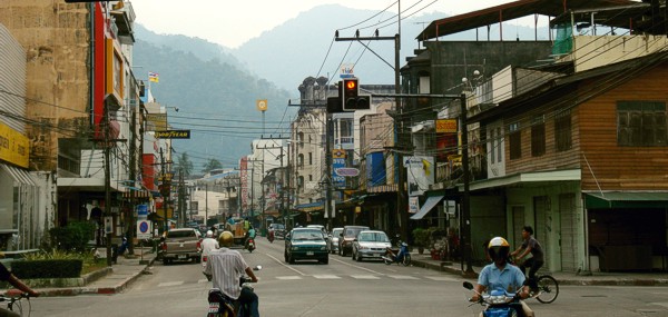 our street in Ranong
