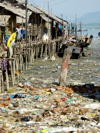 living along the shoreline